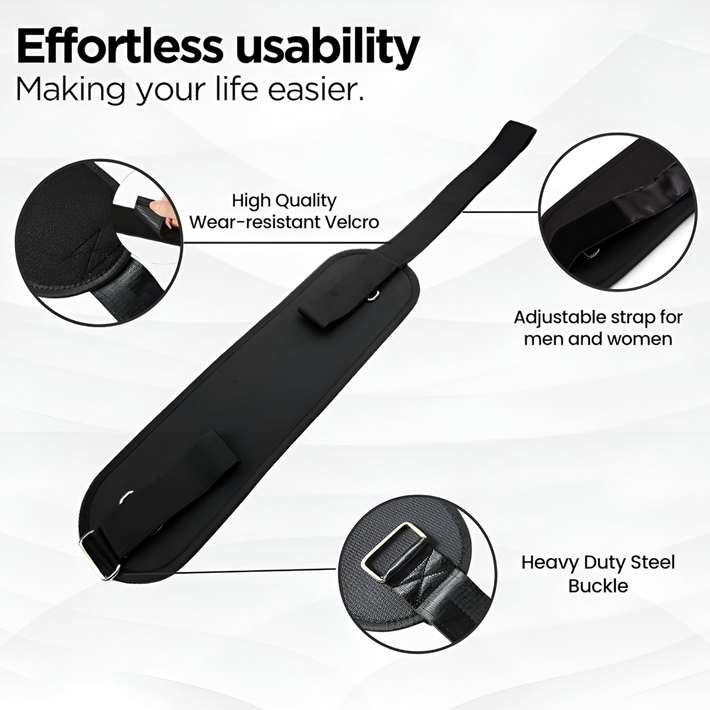 Home Gym Dumbbell Workout - Glute Trainer Belt - Heavy Duty