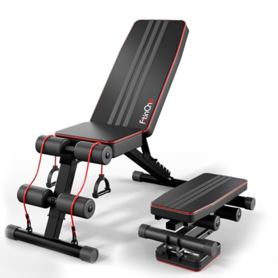 Home Gym Weight Bench - Adjustable Folding Weight Bench for Home