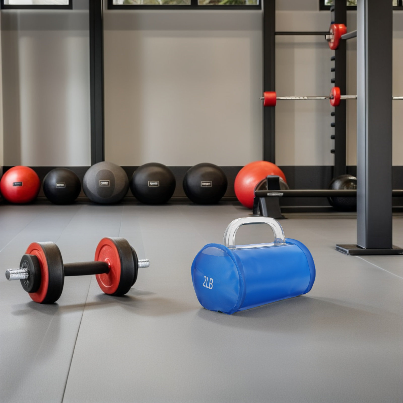 Home Gym Dumbbell Workout - 2Pcs Adjustable Water Filled Dumbbells Portable