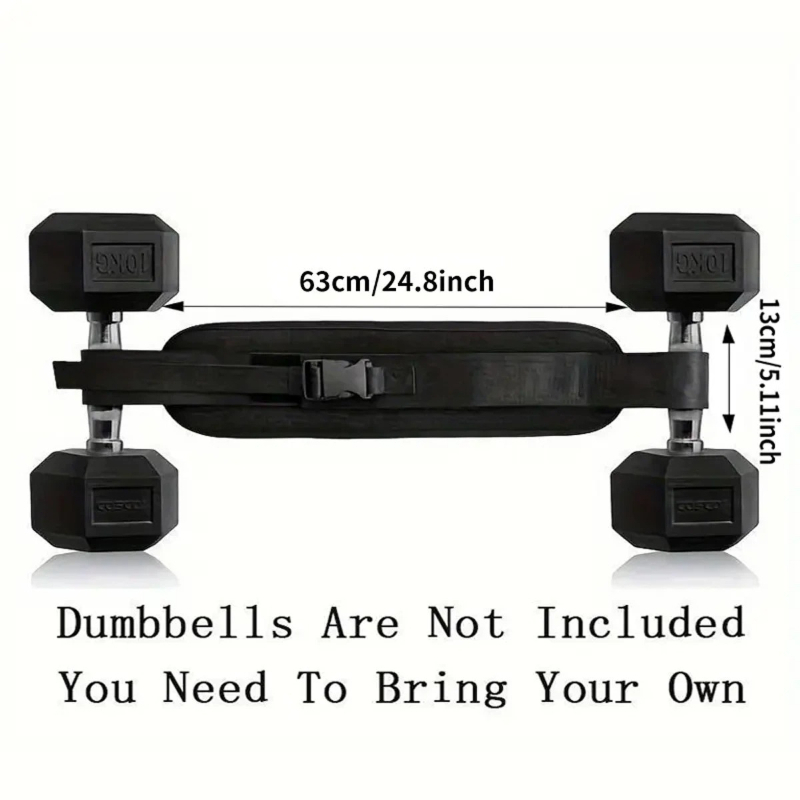 Home Gym Dumbbell Workout - Adjustable Weighted Waist Belt, for Home