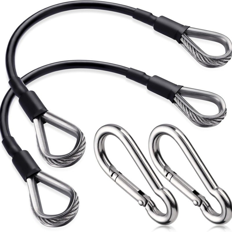 Pulley Home Gym - 1/2Pcs 25cm Gym Cable Extension Compatible
