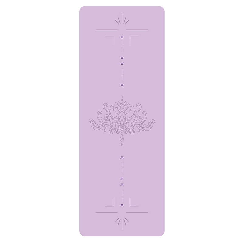 Home Gym Yoga Mat - Lezyan PU Natural Rubber Yoga Mat