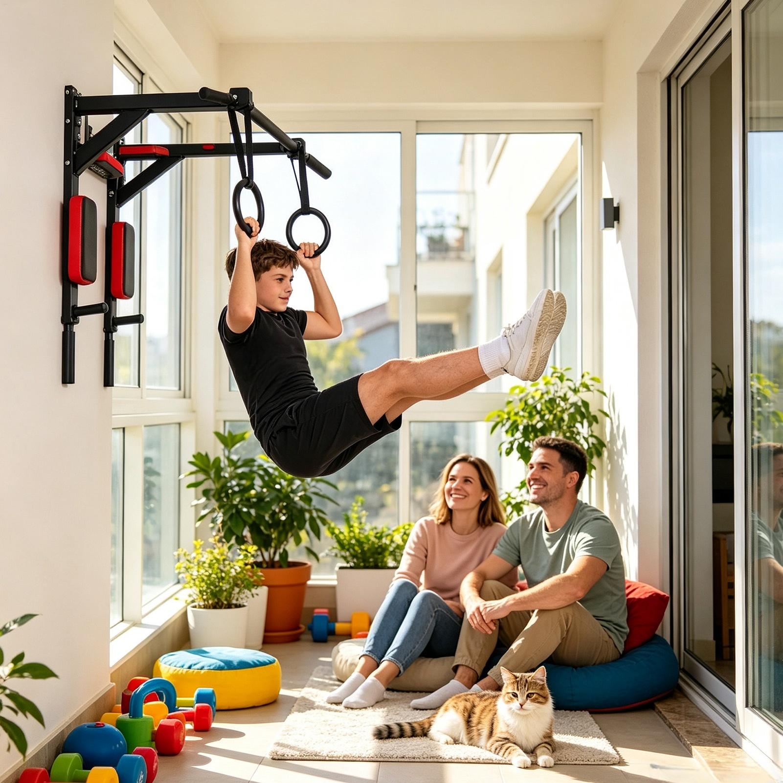 Multifunctional wall-mounted p - Home Gym Organization review and price