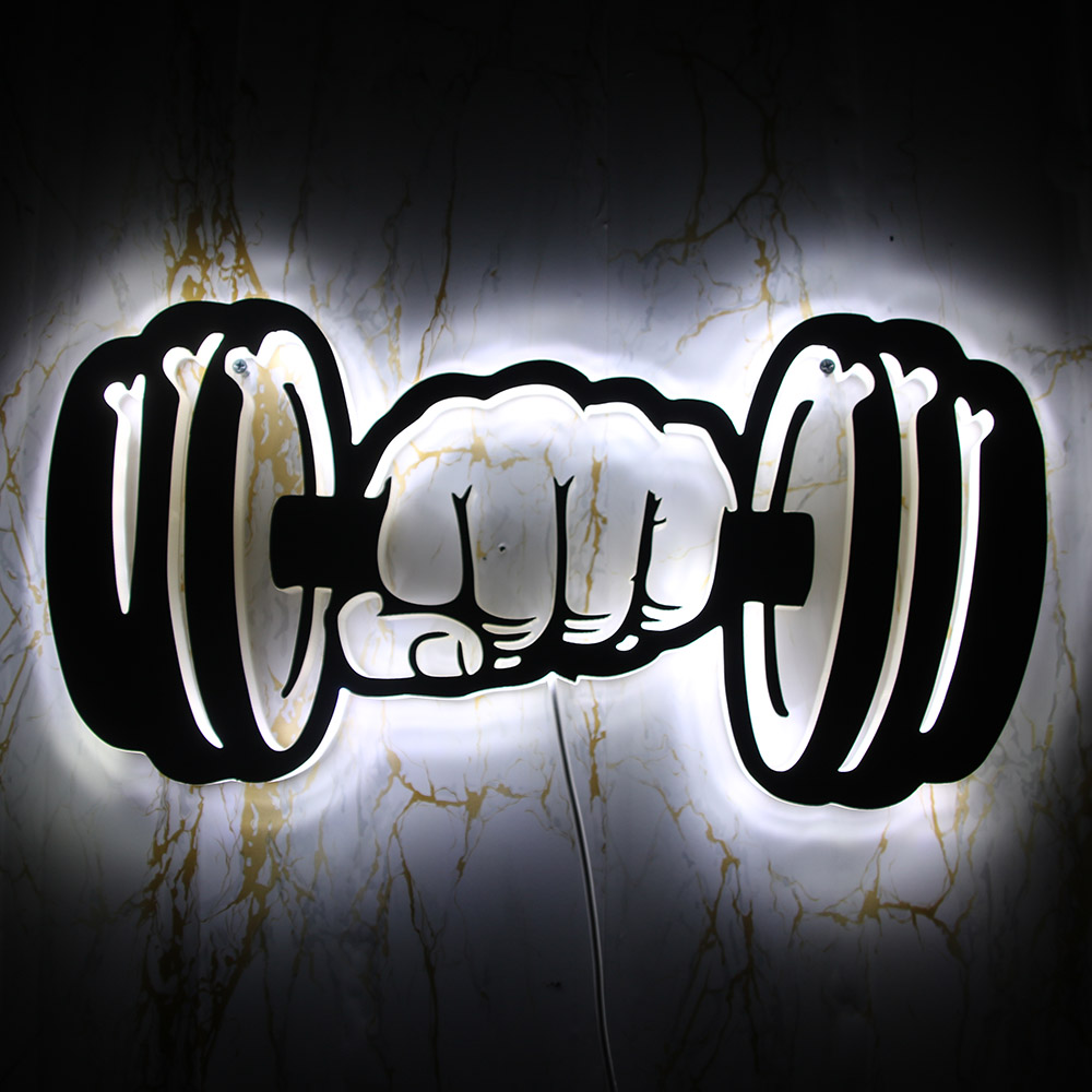 Dumbbells Strength LED Wall Li - Home Gym Dumbbell Workout review and price