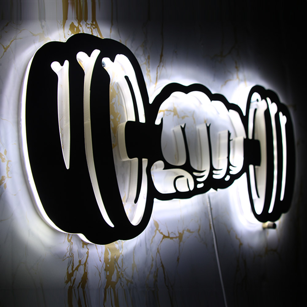 Dumbbells Strength LED Wall Li - Home Gym Dumbbell Workout review and price