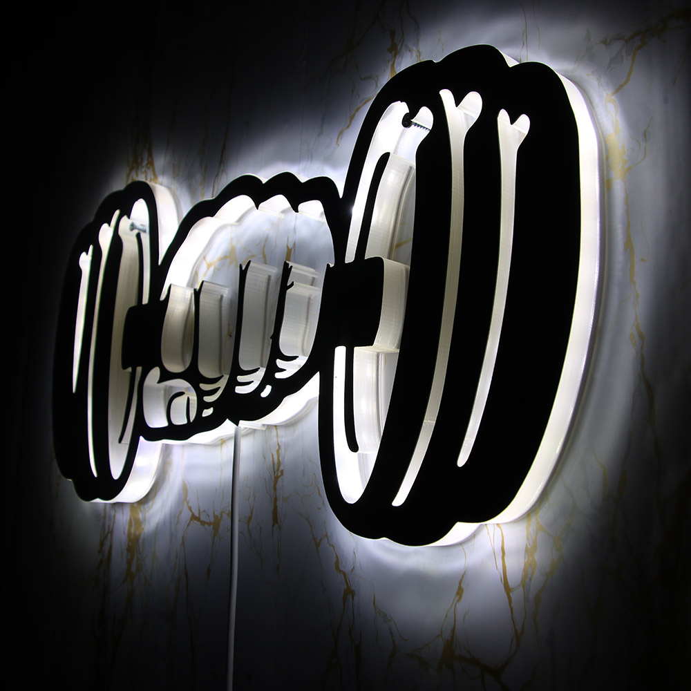 Dumbbells Strength LED Wall Li - Home Gym Dumbbell Workout review and price