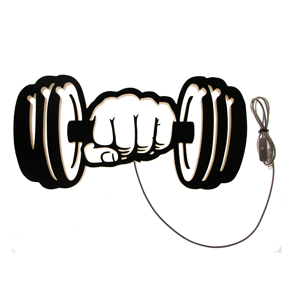 Dumbbells Strength LED Wall Li - Home Gym Dumbbell Workout review and price