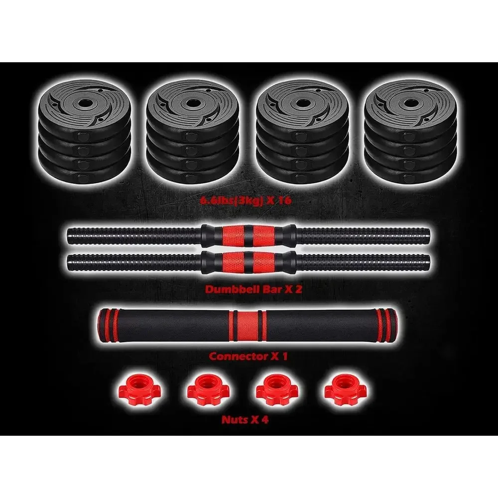 88-110 Lbs Adjustable Dumbbell - Home Gym Dumbbell Workout review and price