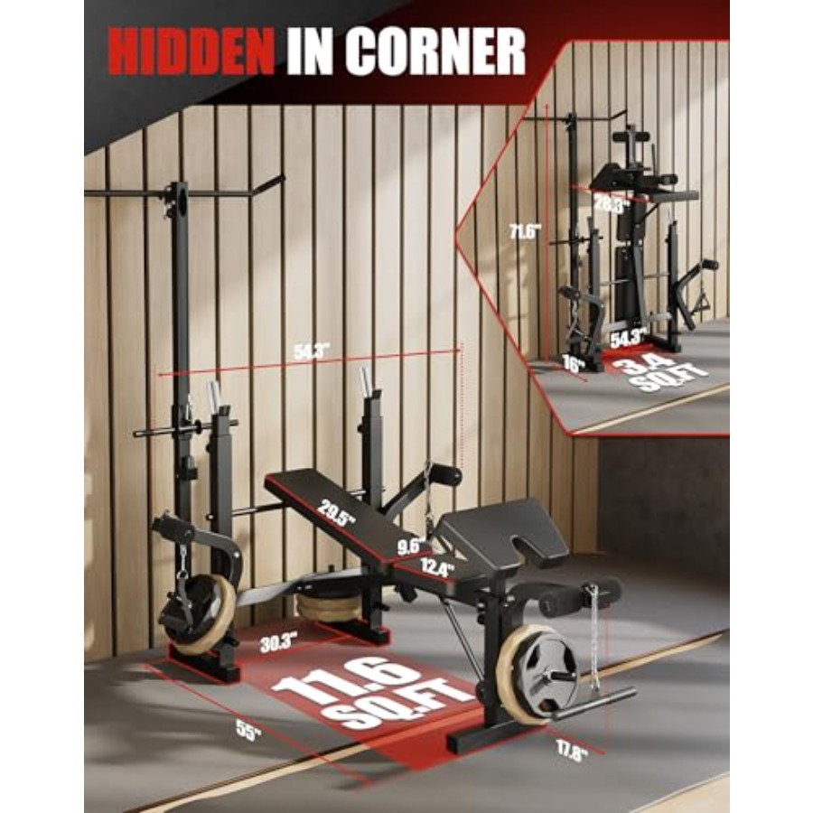 Home Gym Strength Training Ben - Home Gym Weight Bench review and price