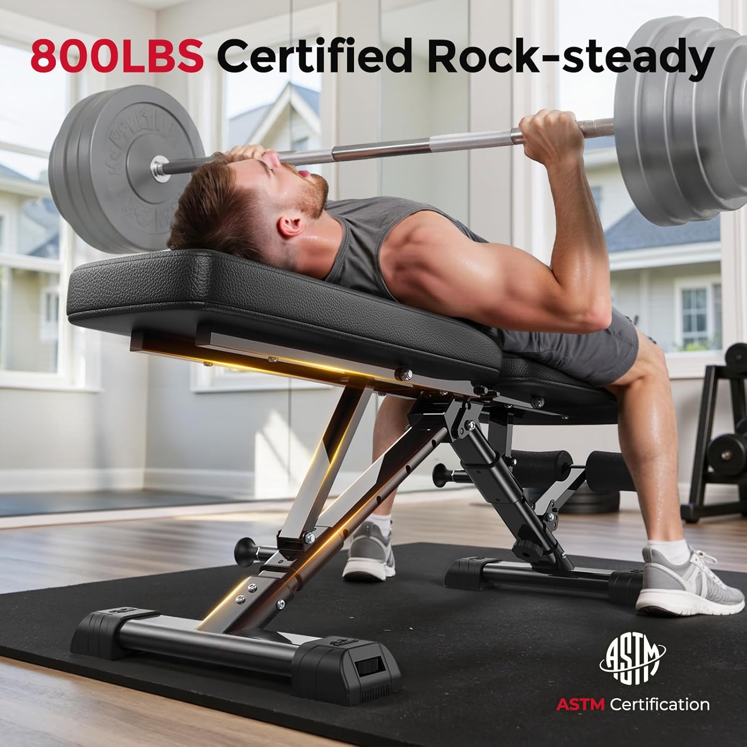 Home Gym Adjustable Weight Ben - Home Gym Weight Bench review and price