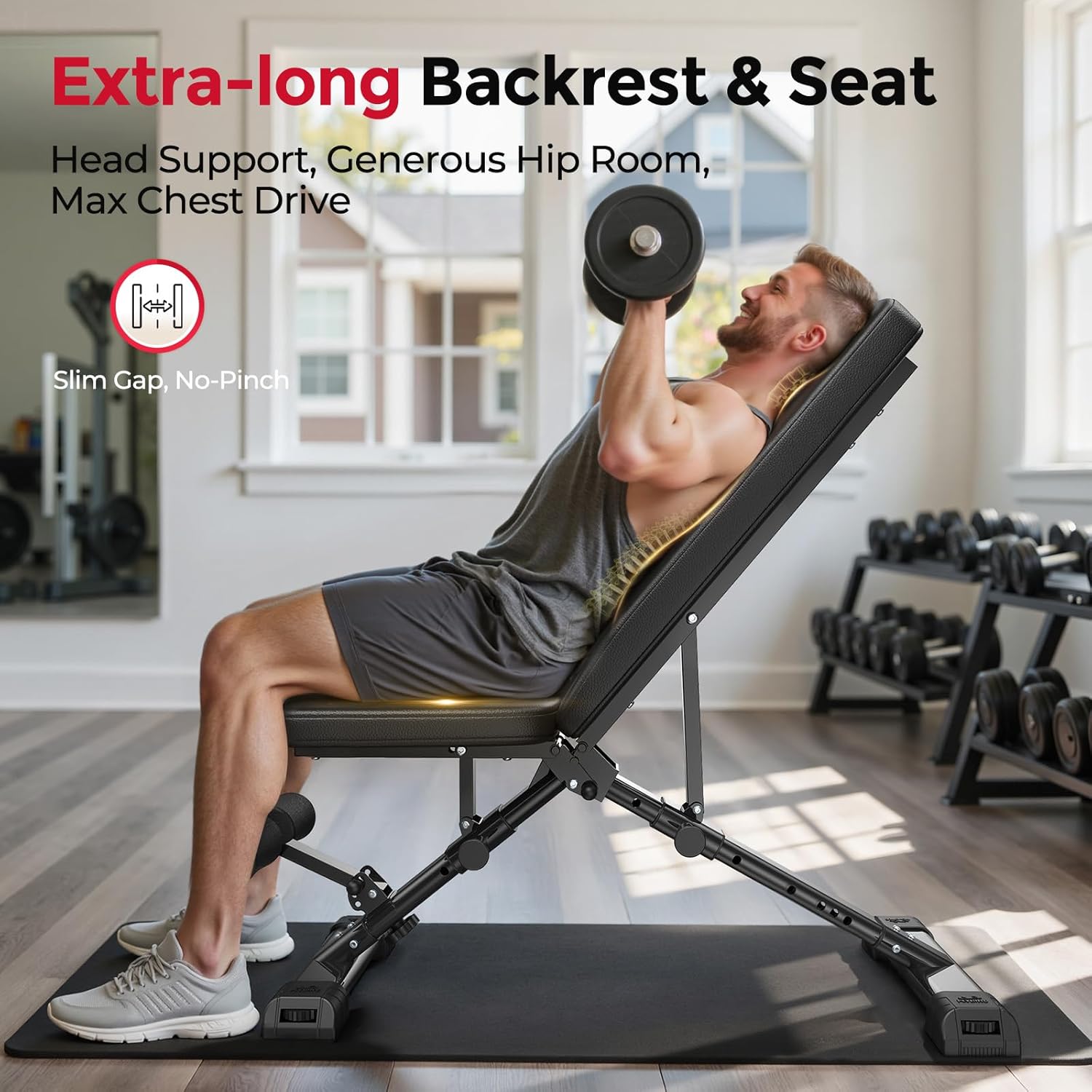 Home Gym Adjustable Weight Ben - Home Gym Weight Bench review and price