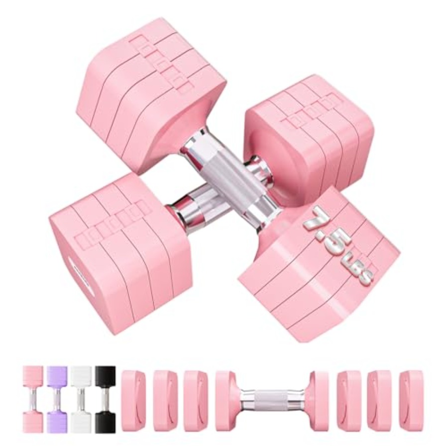 15LB 20LB 30LB 40LB 50LB Adjus - Home Gym Dumbbell Workout review and price