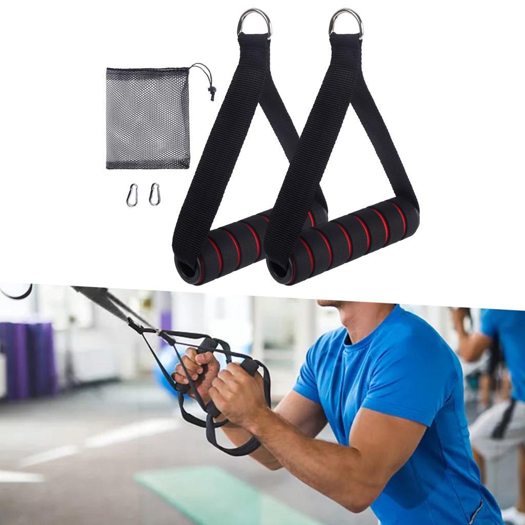 2x Exercise Handles Working Ou - Pulley Home Gym review and price