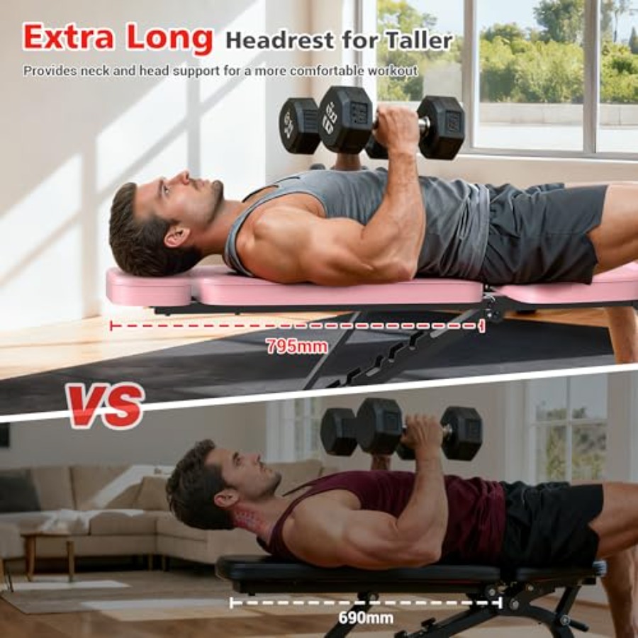 Adjustable Weight Bench with 1 - Home Gym Weight Bench review and price