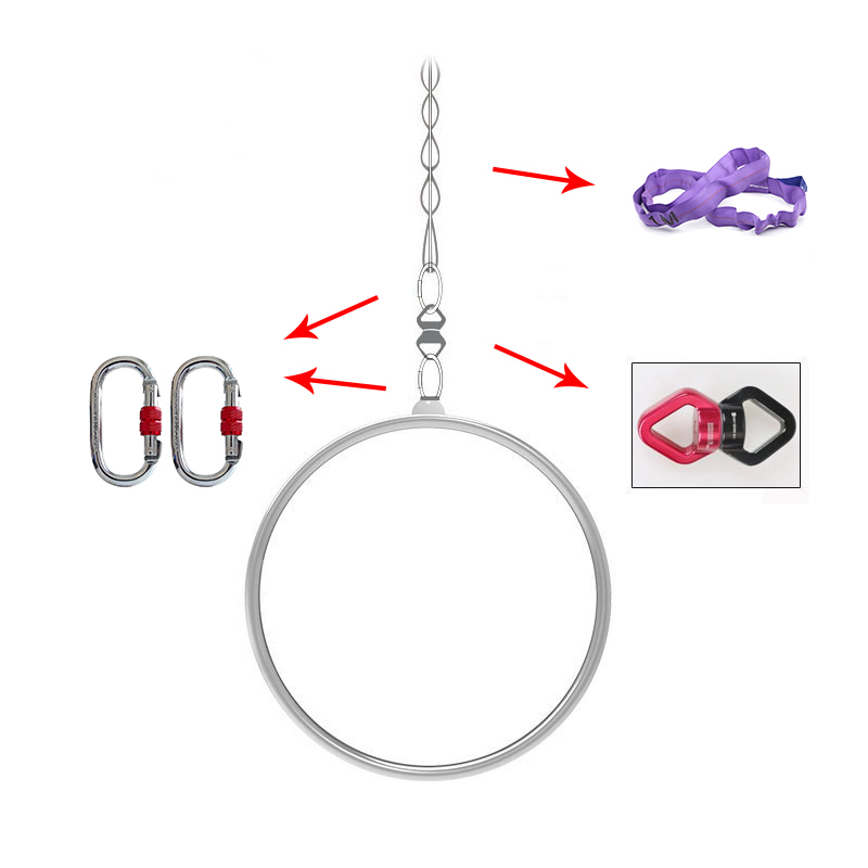 50cm Aerial Hoop Mini Lyra Kit - Home Gym Mini review and price