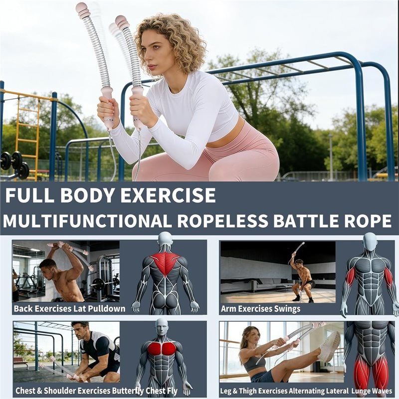 Dropship-Ropeless Battle Ropes - Battle Rope Heavy review and price