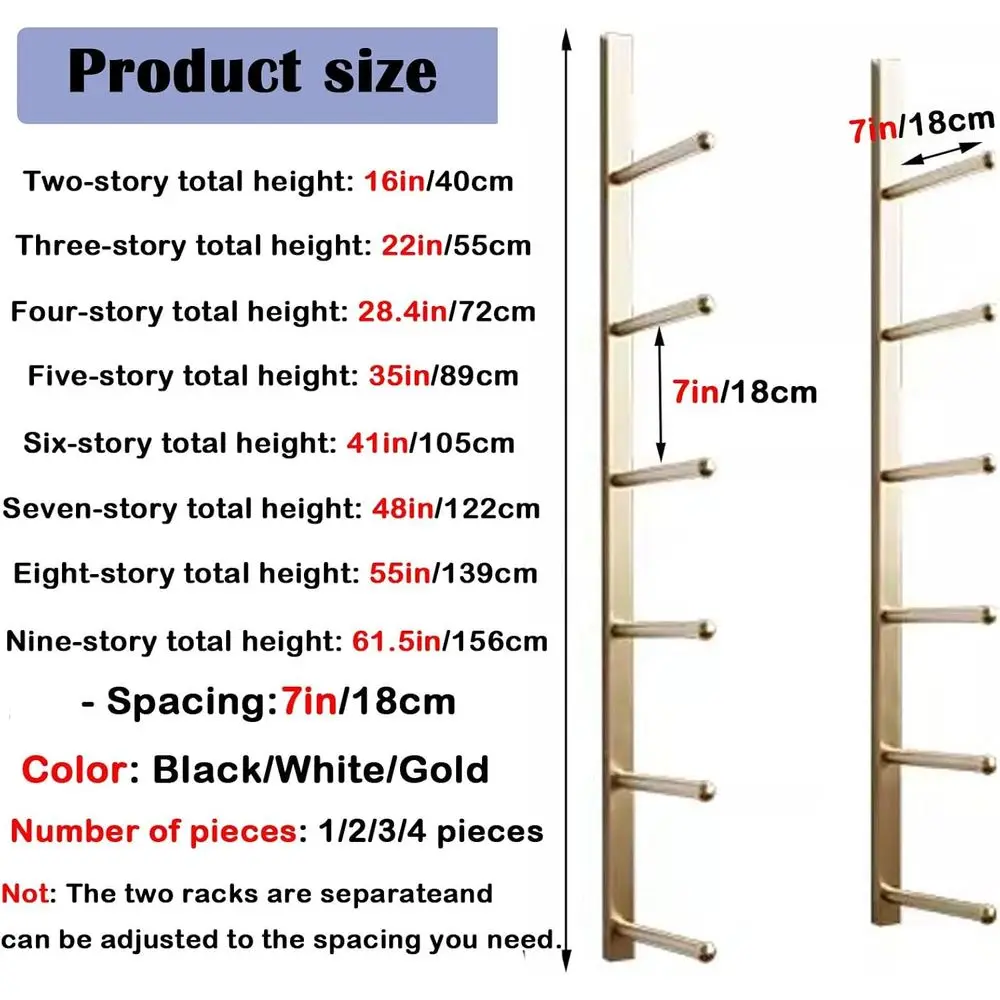 Wall-Mounted Metal Gym Rack fo - Home Gym Yoga Mat review and price