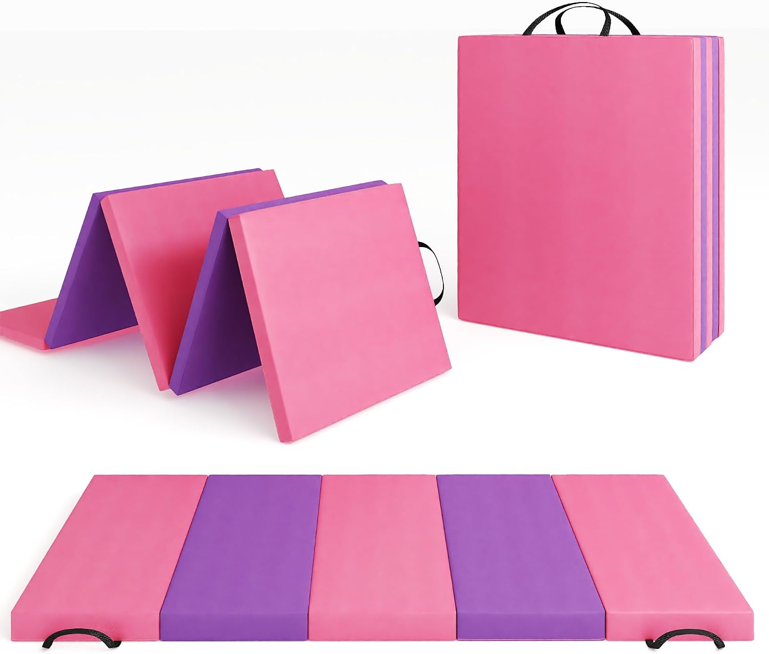 Foldable Yoga Mat Gymnastics M - Home Gym Yoga Mat review and price