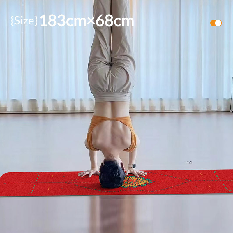 Zen Rhyme Frosted Pu Natural R - Home Gym Yoga Mat review and price