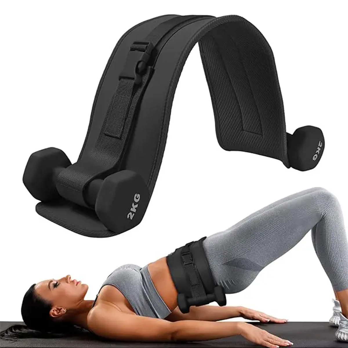 Adjustable Weighted Waist Belt - Home Gym Dumbbell Workout review and price