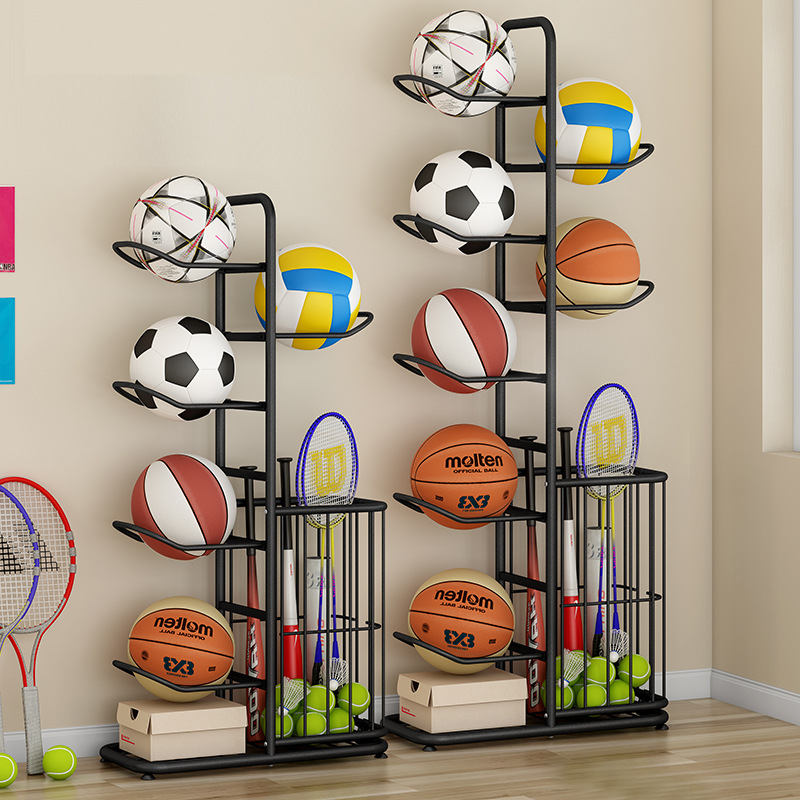 Sports Ball Storage Rack Baske - Home Gym Organization review and price