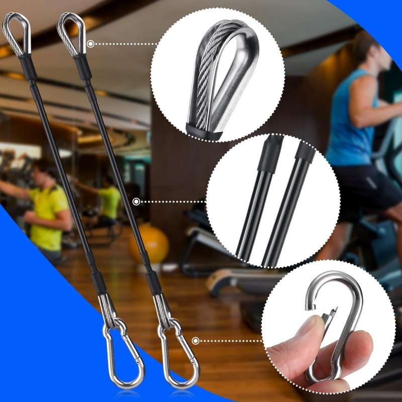 1/2Pcs 25cm Gym Cable Extensio - Pulley Home Gym review and price