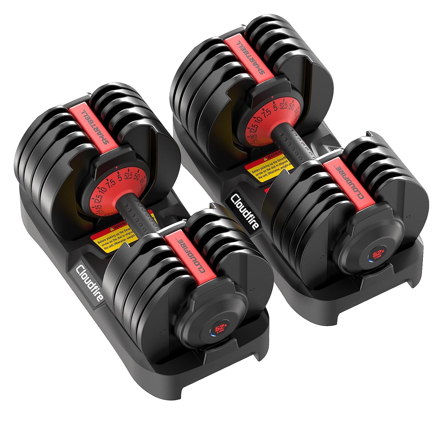 Adjustable Dumbbell Set 52.5/2 - Home Gym Dumbbell Workout review and price