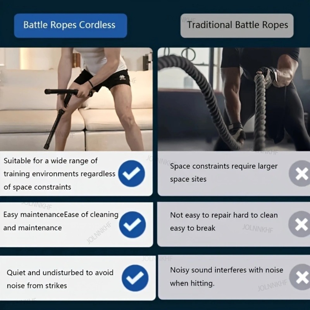 Heavy Duty Weighted Wireless B - Battle Rope Heavy review and price