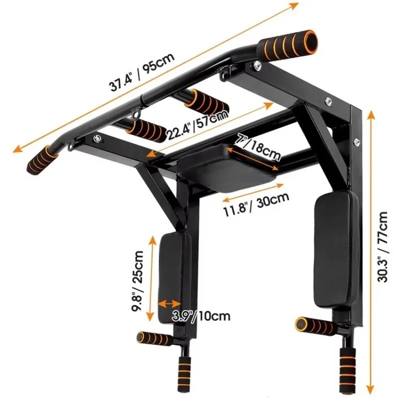 Wall-Mounted Pull-Up Bar for I - Home Gym Multifunctional review and price